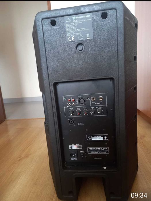 Coluna Malone Ativa 15" 750W RMS (Imperdível)
