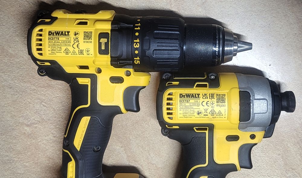 DeWALT DCK2060M2T Zestaw DCD778 DCF787 2x4.0.0Ah