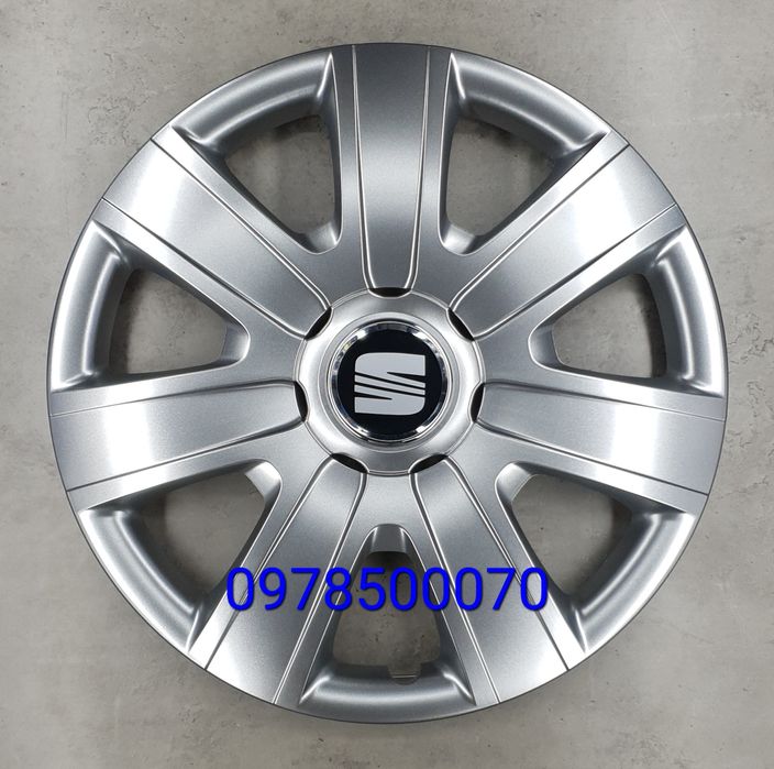 Ковпаки Seat Ibiza Altea Leon Alhambra Тoledo Ateca Колпаки Сіат