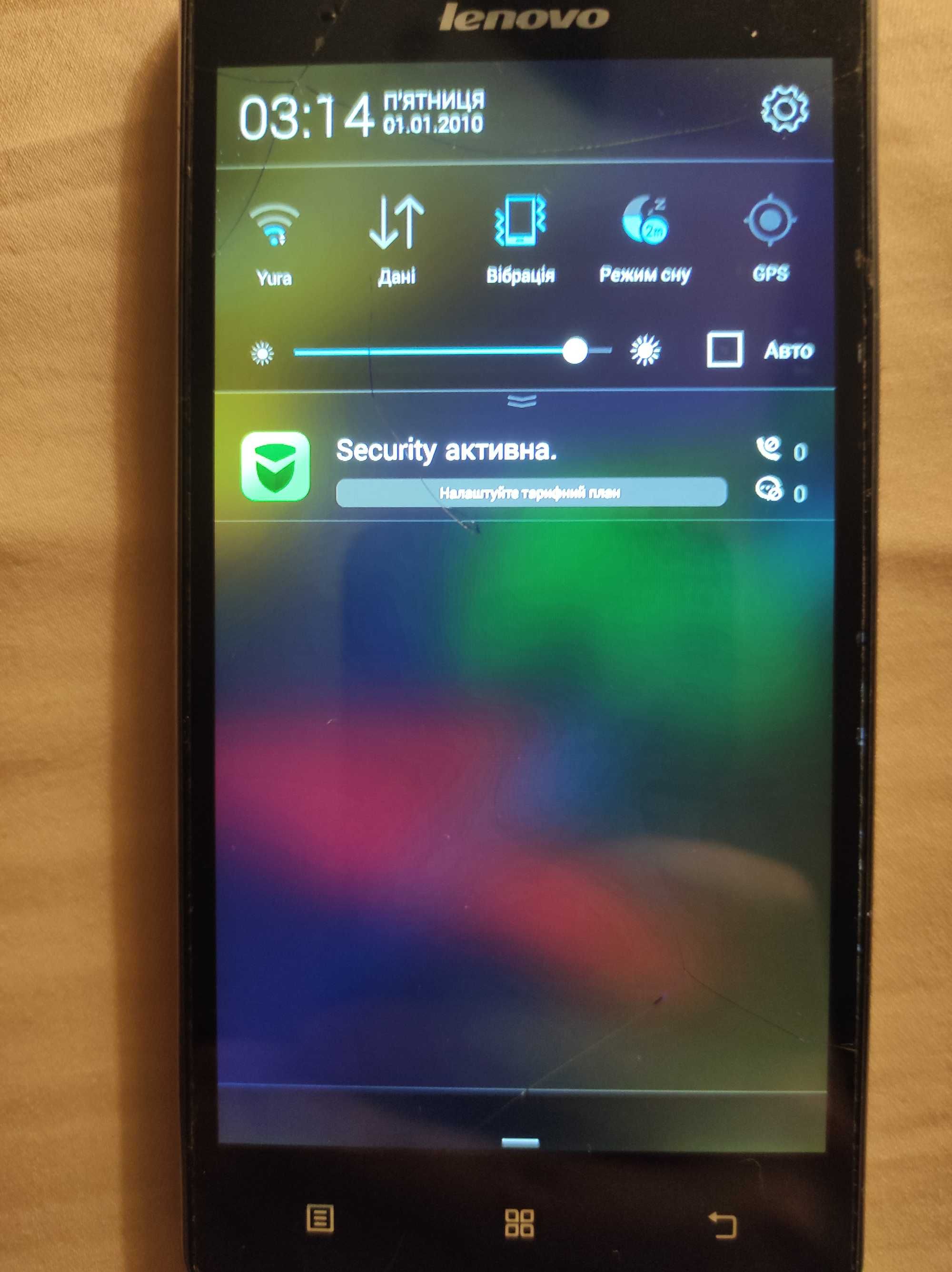 Lenovo p70-t тріщина на екрані