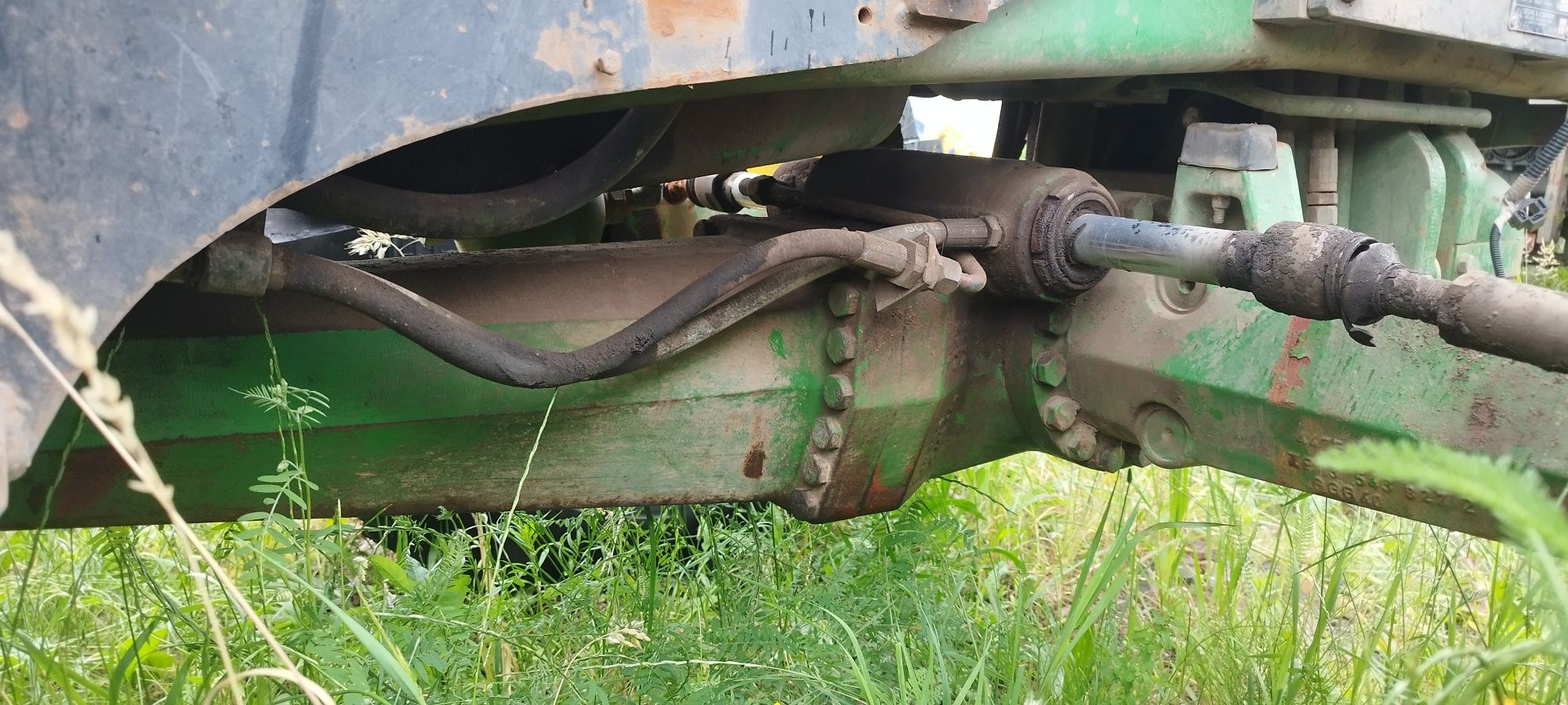 Części do ciągnika John Deere 6610 , przedni napęd