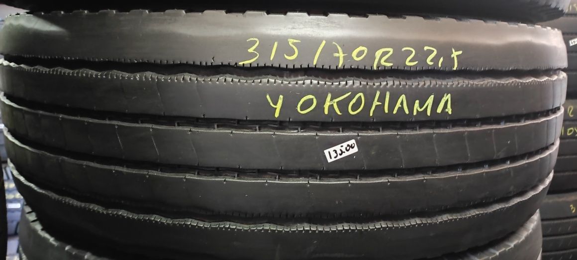 315/70R22,5 usados Yokohama muito piso