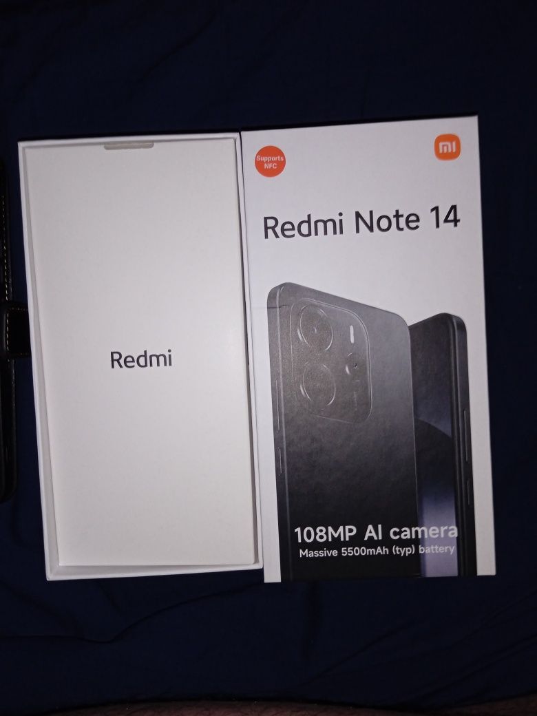 Новий смартфон XIAOMI Redmi Note 14 6/128GB Dual Sim Midnight Black