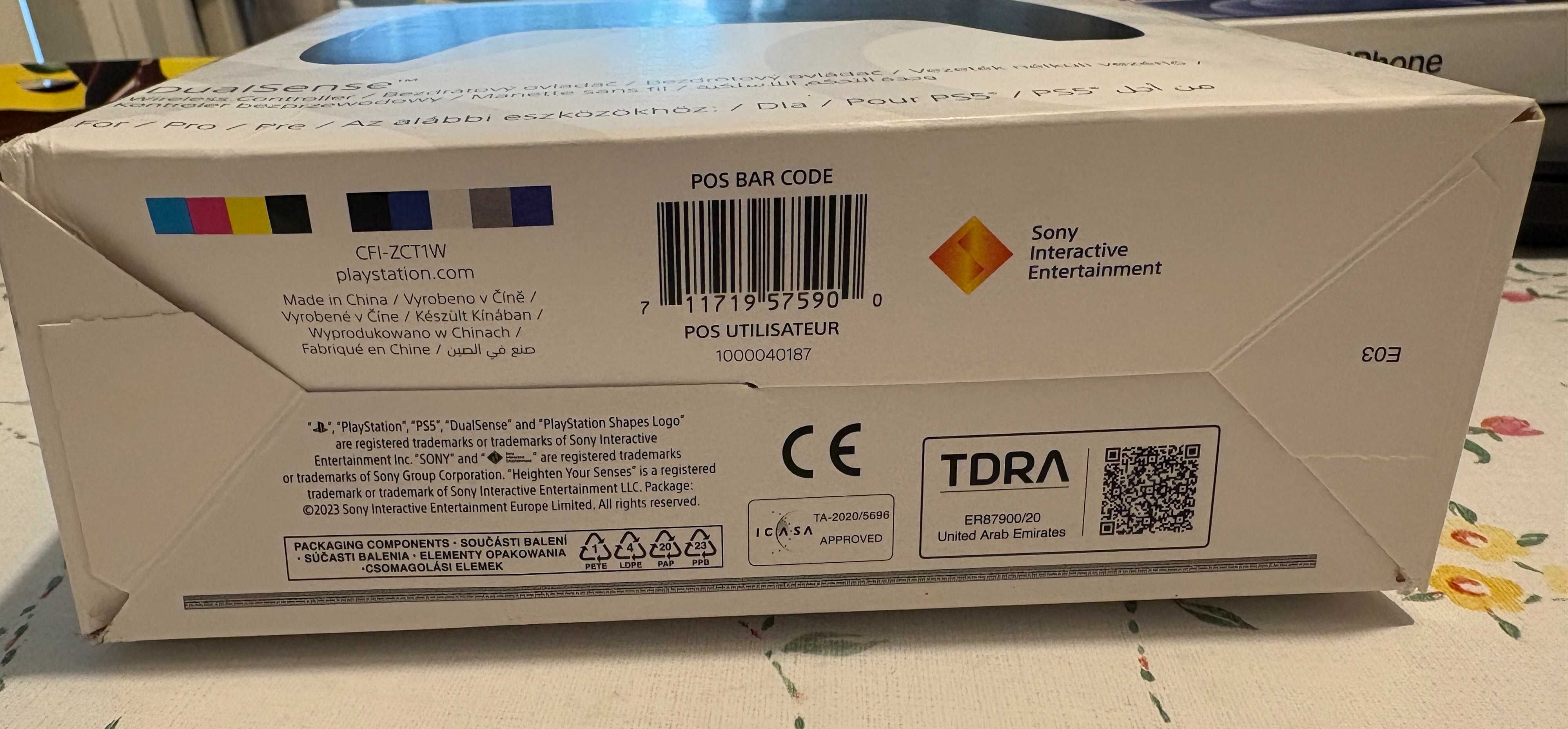 NOWY Oryginalny czarny PAD DO PLAYSTATION 5
