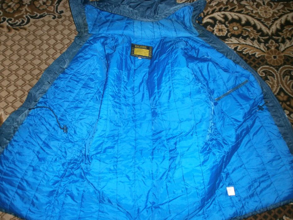 Большой размер. Куртка парка аляска Andes, синяя, наш р. 64. ПОГ-75 см