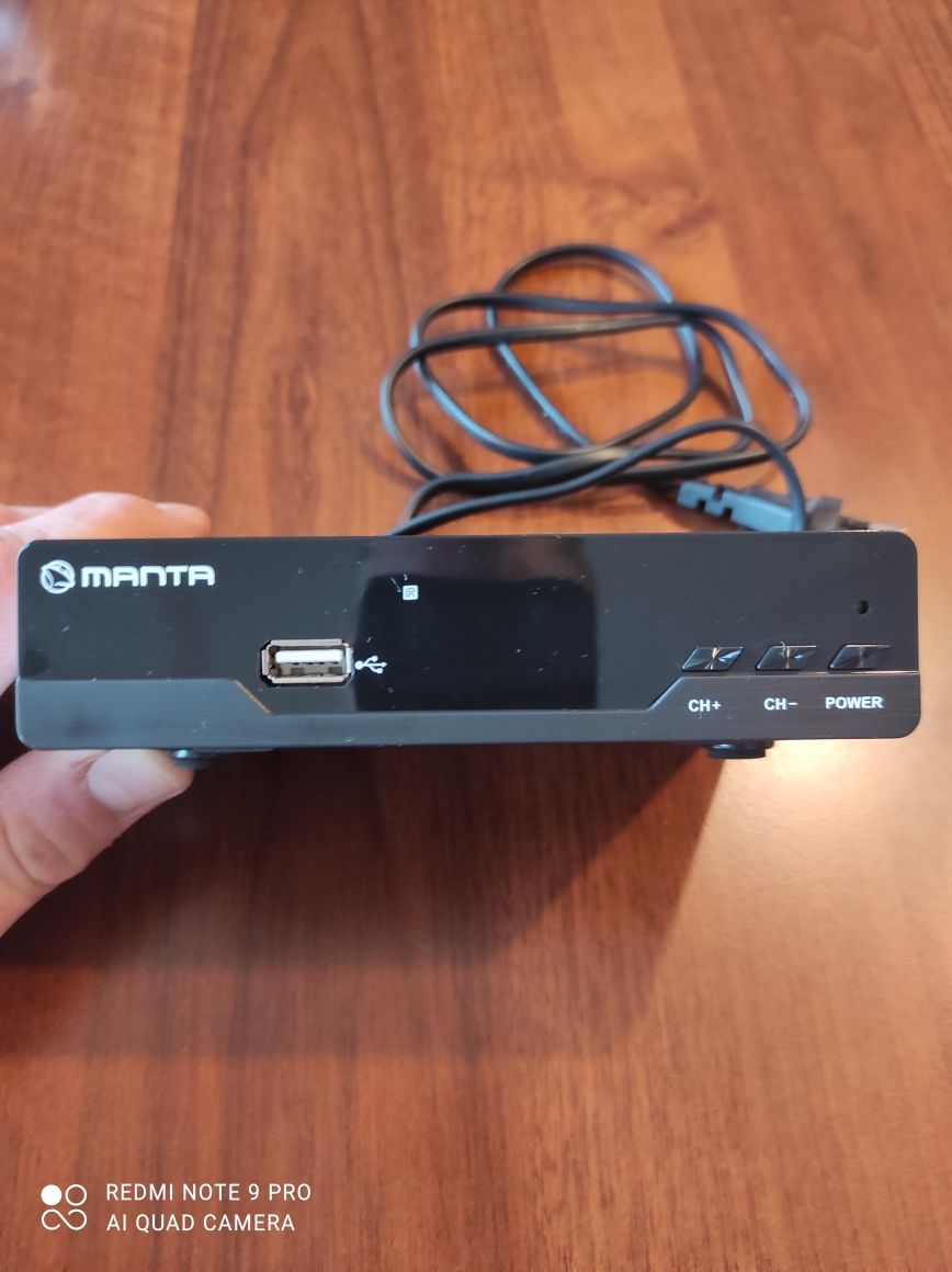 Dekoder DVB -1  Manta STARY SYGNAŁ