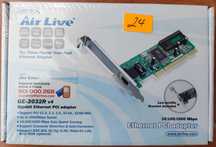 Karta sieciowa RJ45 1000mbps PCI