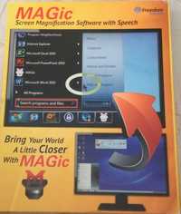 Magic screen - Program do powiększania wraz z mową dla słabowidzących