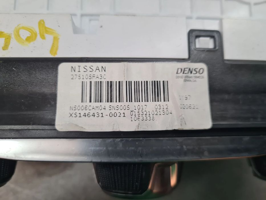 Comando chauffage / sofagem NISSAN Micra V (K14)