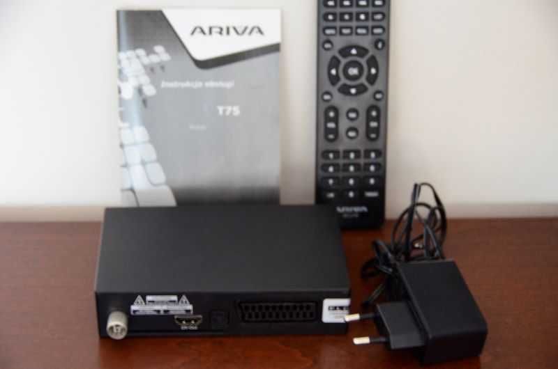 ARIVA T75 - dekoder telewizji naziemnej cyfrowej DVB-T2 HEVC H.265