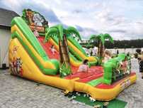 Dmuchaniec Zjeżdżalnia Bubble House Namioty imprezowe Piana Party