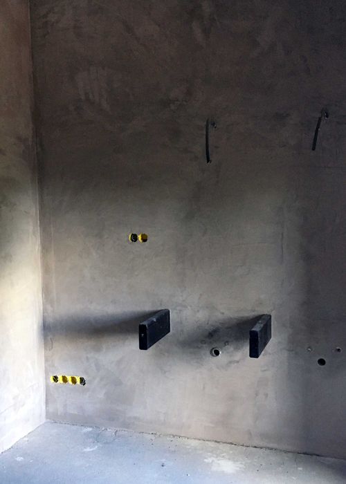 Microcimento . acabamentos e mobiliário