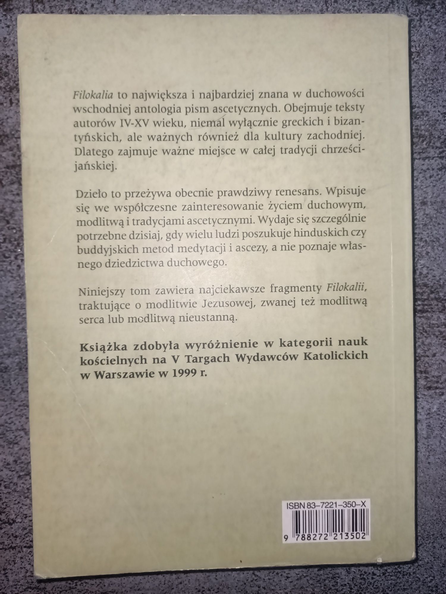 Filokalia Teksty o modlitwie serca