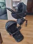 Wózek 3w1 anex baza isofix fotelik cybex zestaw