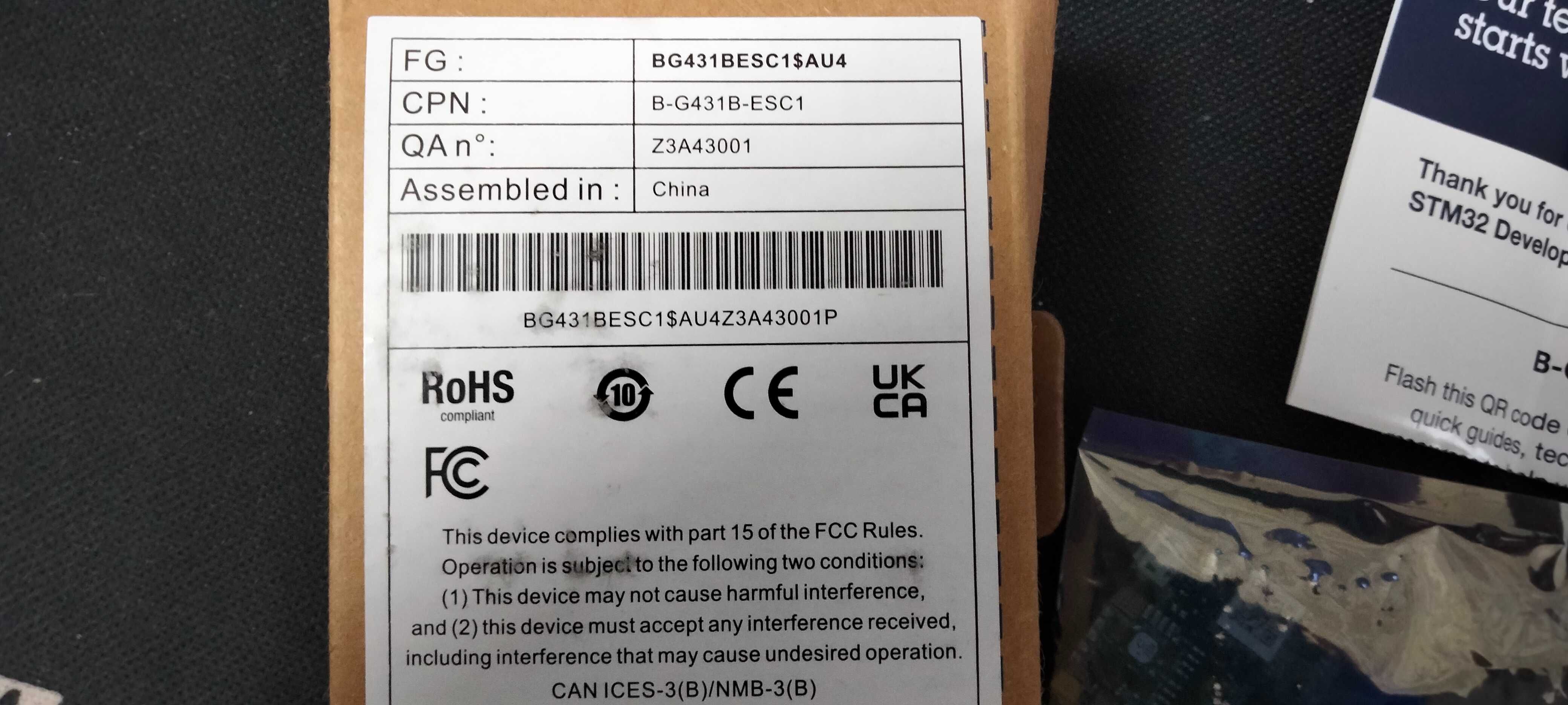 Регулятор швидкості B-G431B-ESC1 STM32G431 (B-G431B-ESC1 Discovery)