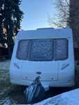 Przyczepa Cameo Bessacar 550 GL dwuosiowa, mover, klima, przedsionek