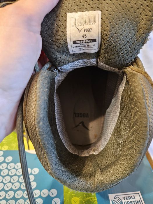 Берці низькі Waterproof, Олива, Vogel 1492, 45 р, напівберці армійські