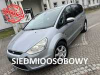 Ford S-Max Ford S-Max 2.0B 2007r Climatronic Nawigacja 7-mio Osobowy Alu Hak!