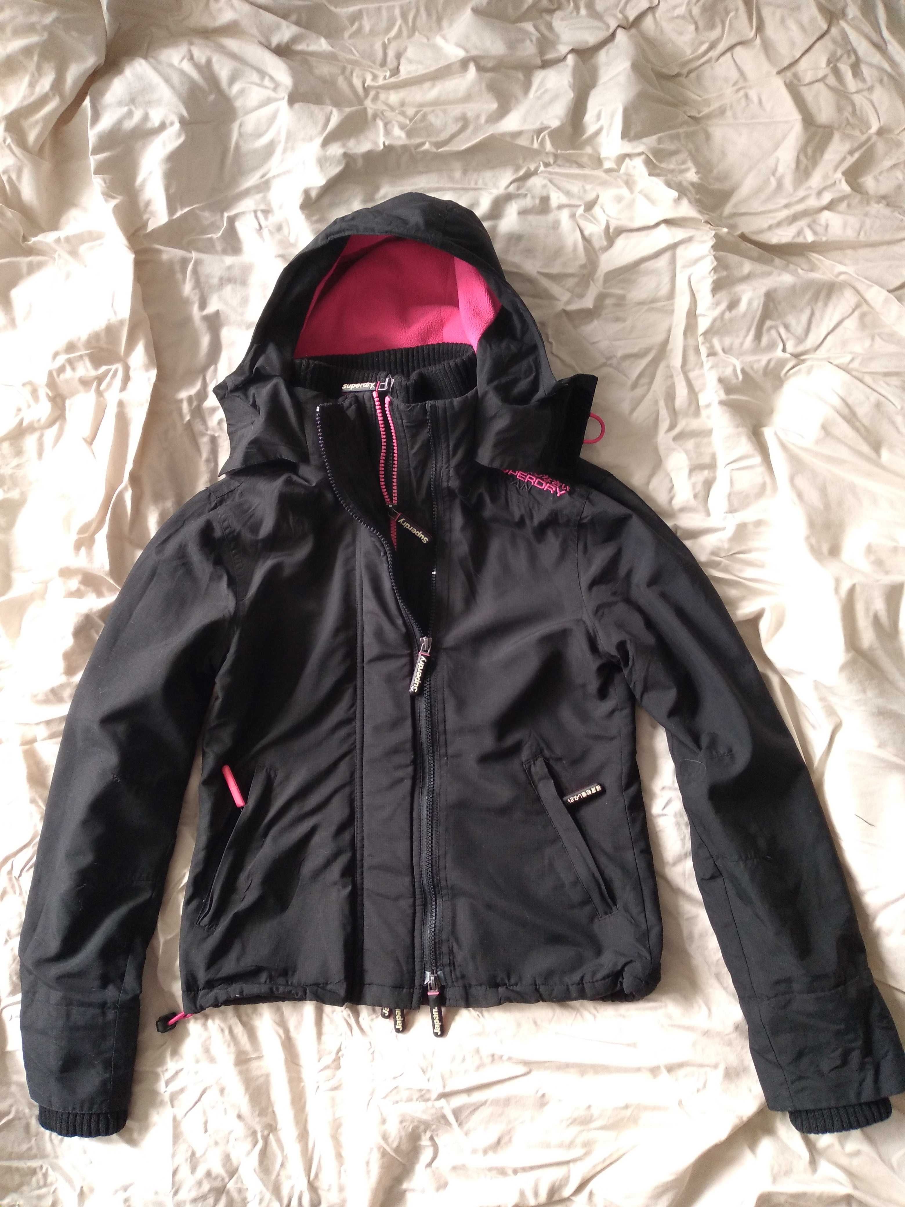 SUPERDRY PROFESI The Windcheater, kurtka sportowa damska , XS , czarna