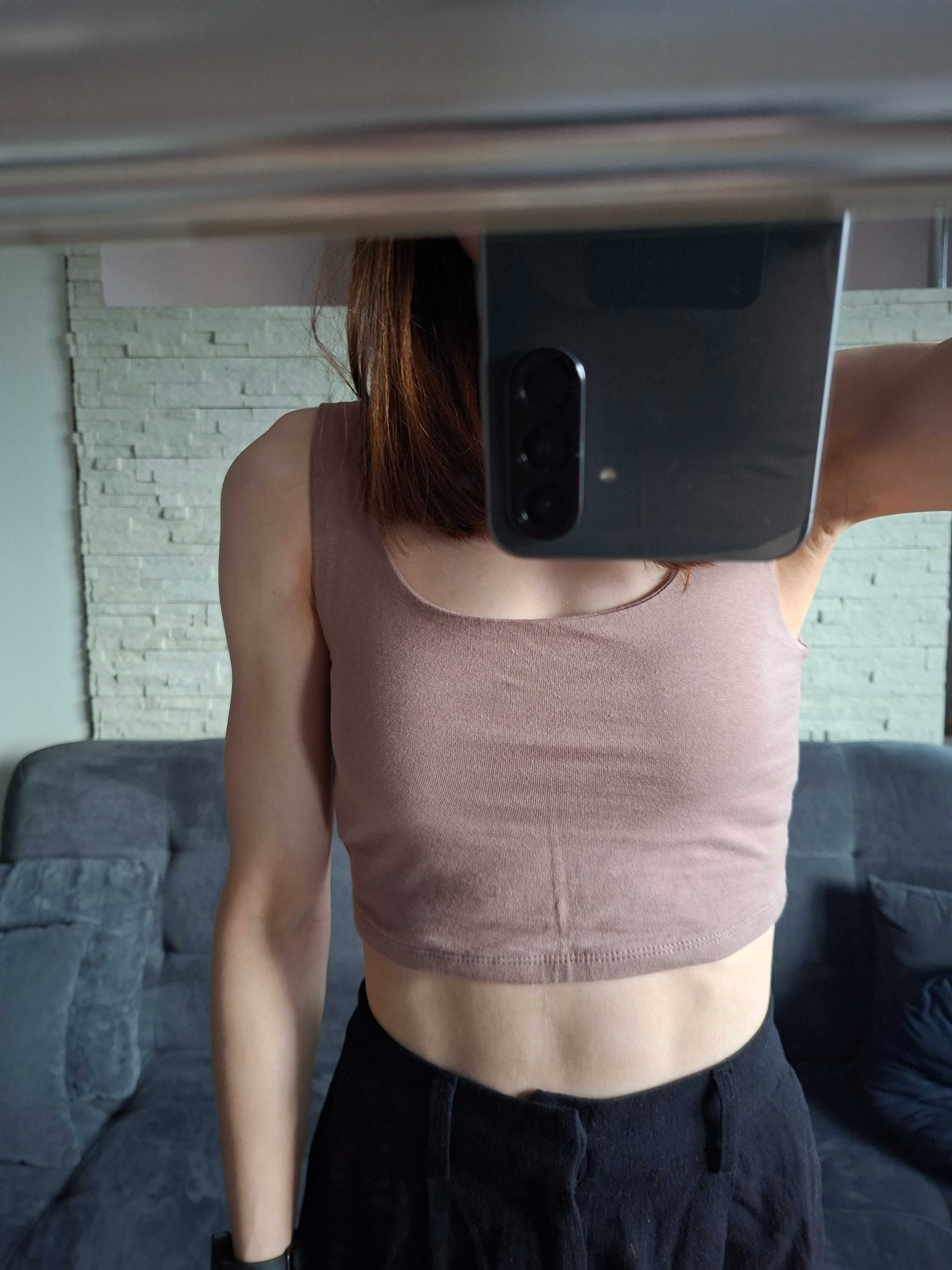 Top crop top s damski