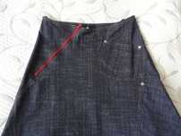 Spódnica maxi denim Orsay M