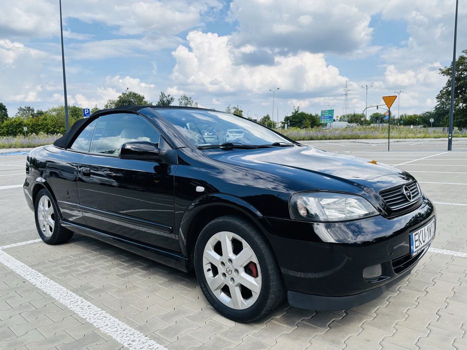 Opel Astra Bertone Cabrio 1.8 125KM Automat, Klimatyzacja, Jasne skóry