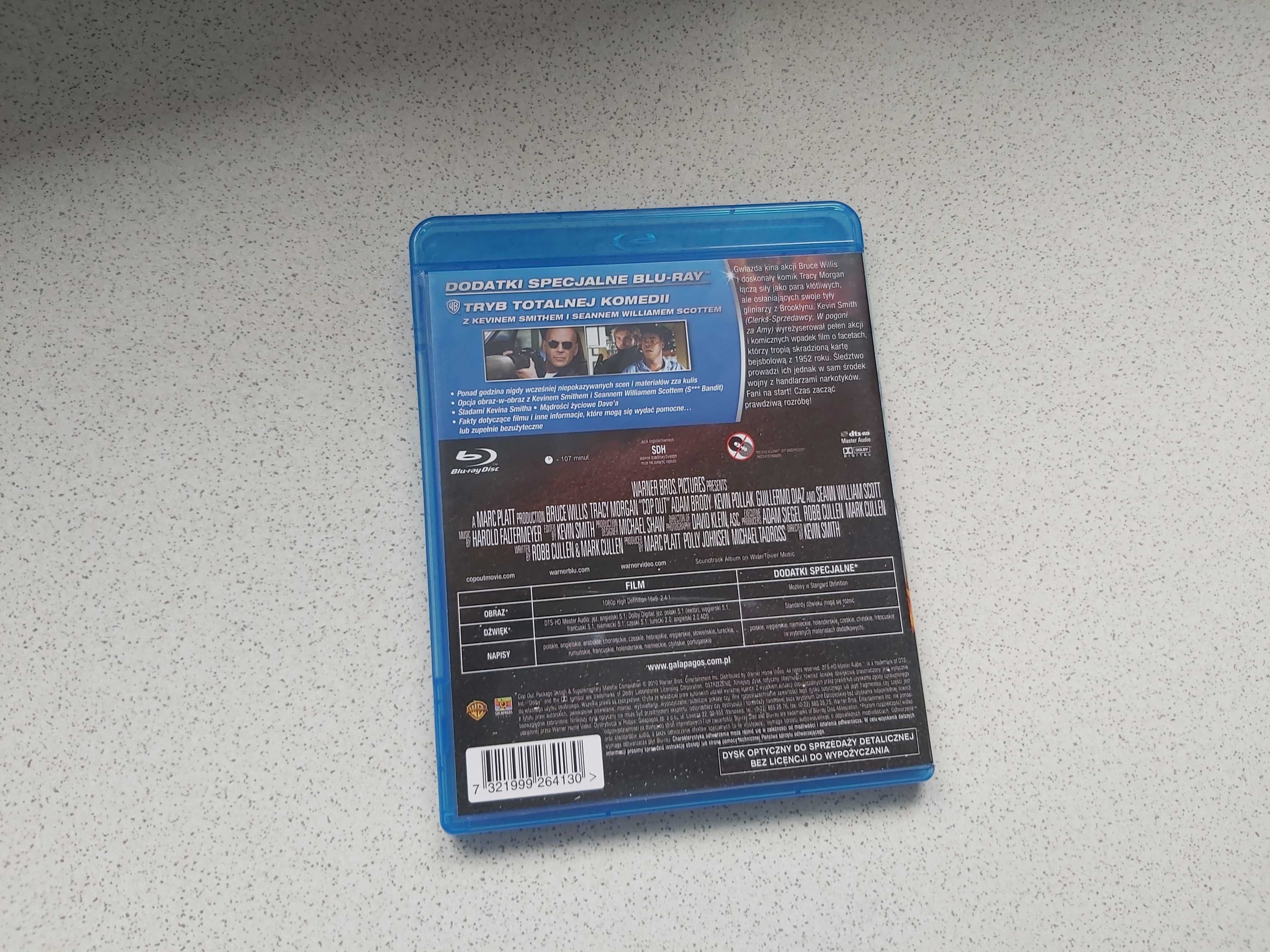 Film Blu-ray Cop Out. Fujary na tropie  Lektor