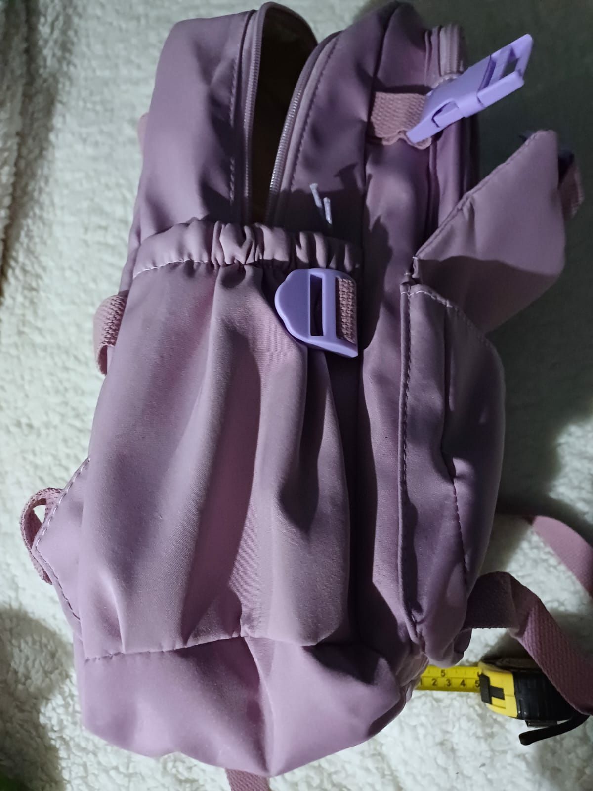 Nowy plecak Kawaii z misiem i kolorowymi przypinkami