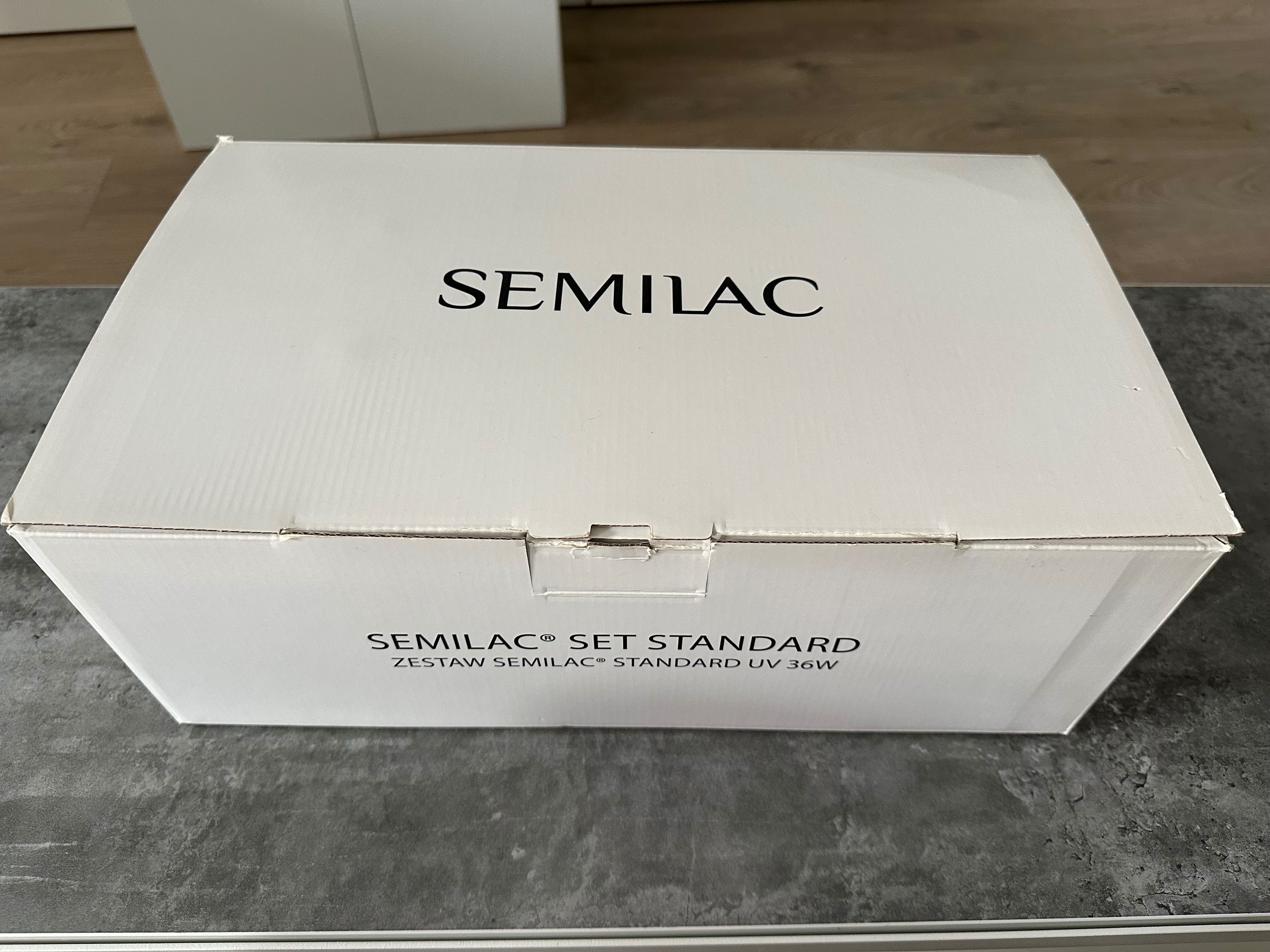 Semilac zestaw lampa uv 36W stan idealny