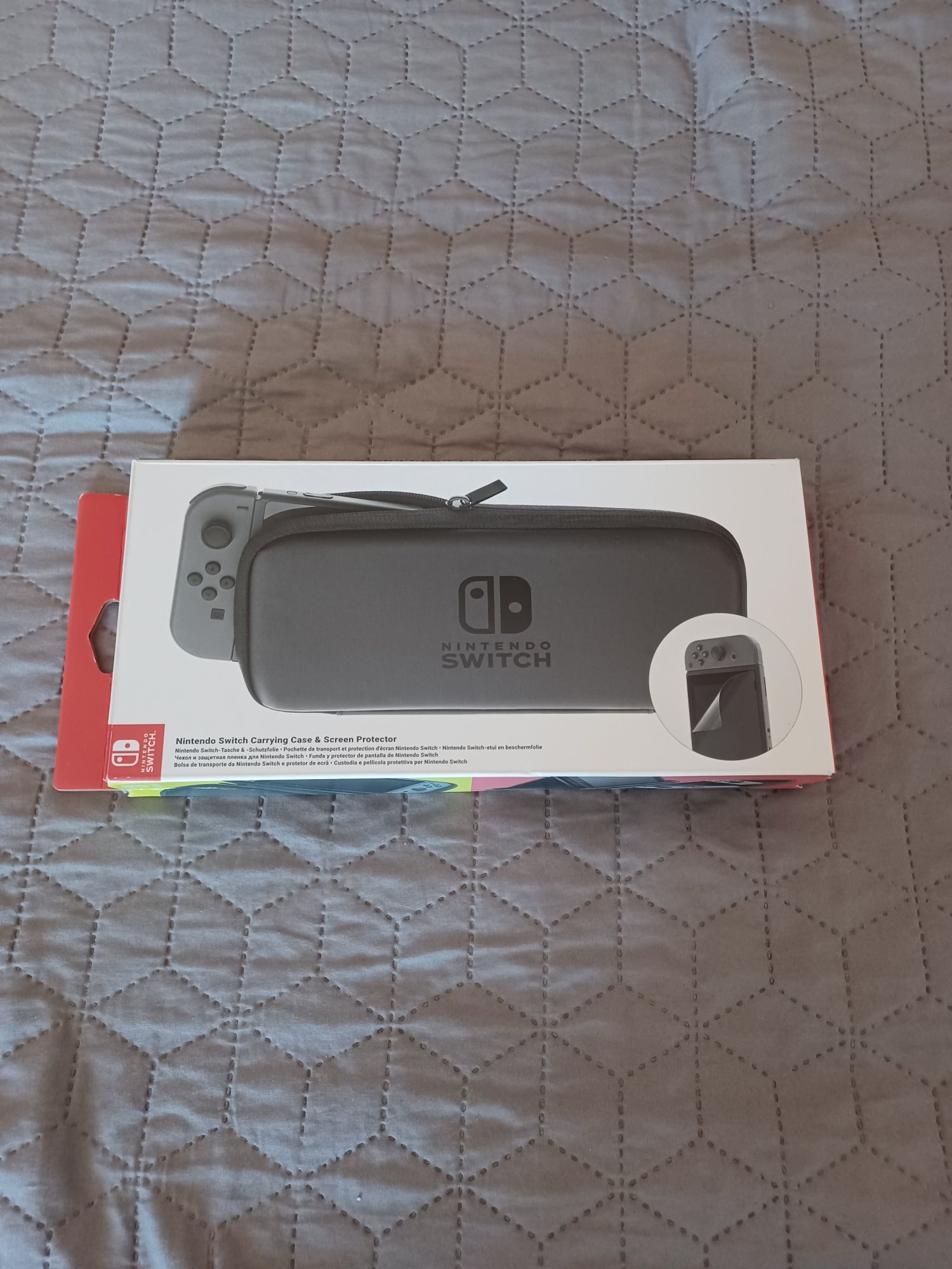 Nintendo Switch Neon + Bolsa Oficial + Caixa e Acessórios — Como Nova!