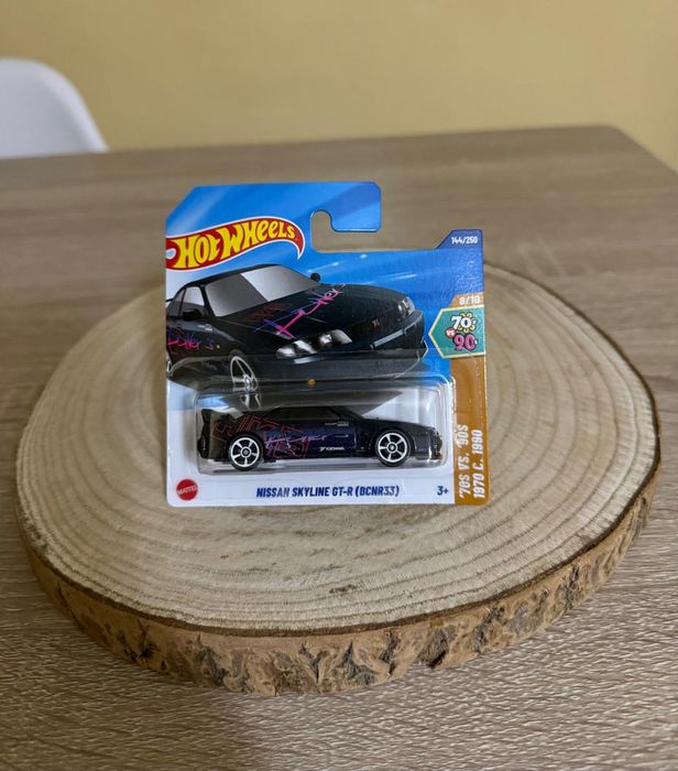 Miniatura Hot Wheels Nissan Skyline GT-R (BCNR33)