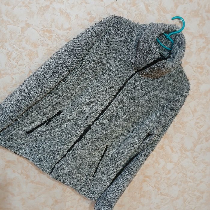 Дуже тепла кофта зипка меховушка. Размер L