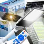 Lampa Uliczna Solarna 2000W DUŻA LATARNIA ze Słupem i Panel Słoneczny
