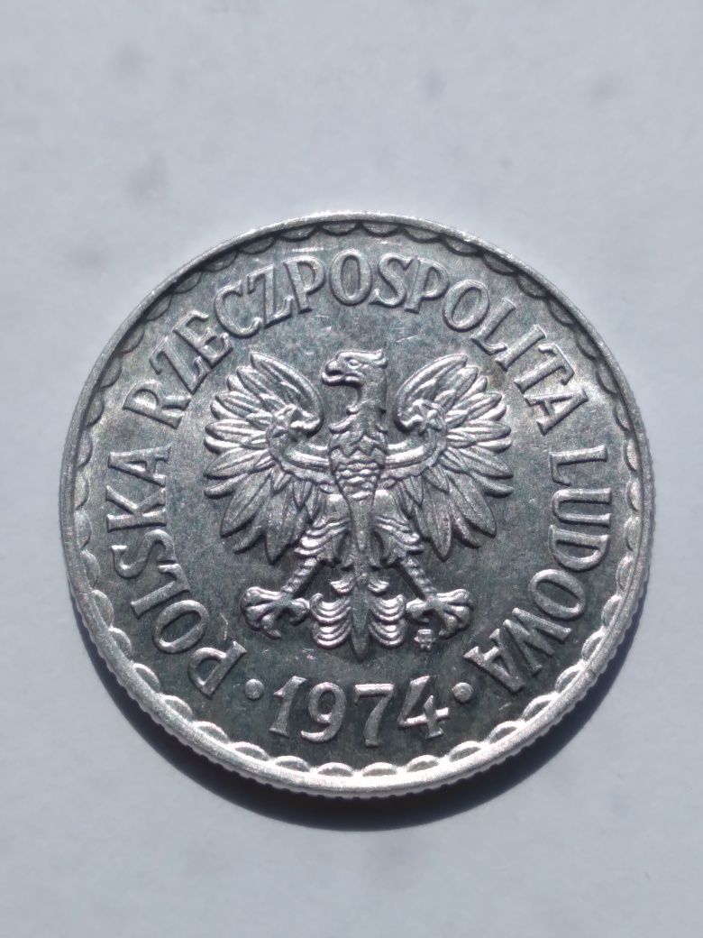 1 złoty 1972 i 1 złoty 1974 prl