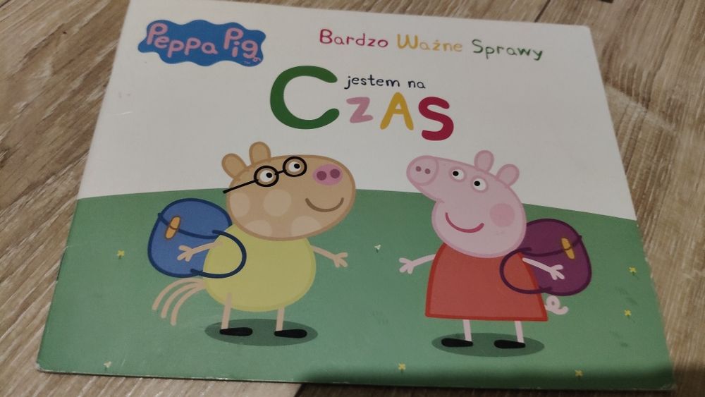 2 książeczki świnki peppy