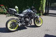 Yamaha MT 07 2017 ABS Polski Salon Nowe Opony IXIL Sakwy Dodatki