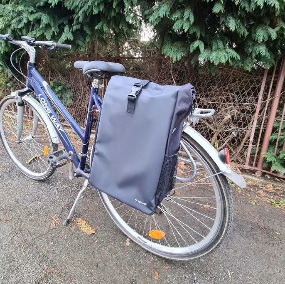 Torba na Rower Sakwa Rowerowa Bagażnik Kufer Rowerowy Duża Boczna 15l