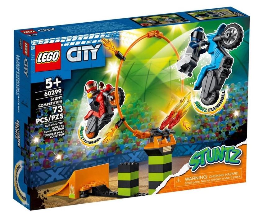 LEGO(R) CITY 60299 Konkurs kaskaderski LEGO(R) pudełko,260x194 mm