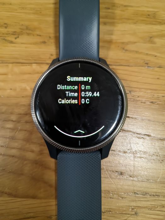 Garmin Venu, używane, dziwne zachowanie
