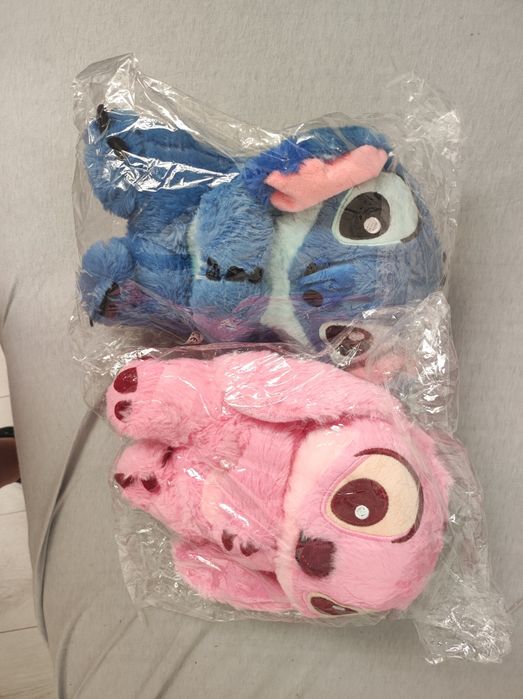 Nowy miś szumiś Stitch Angel uspokajacz świecący grający