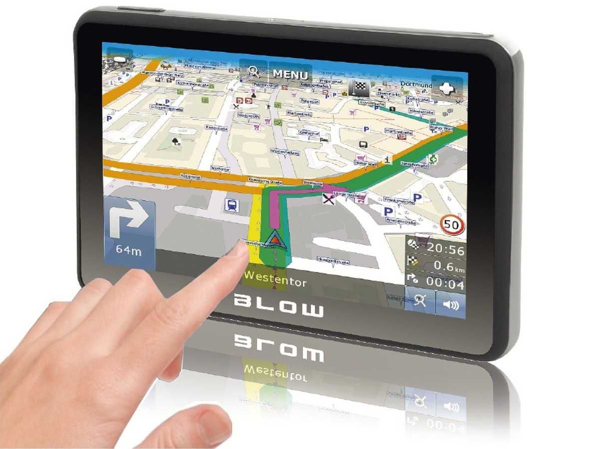 Nowa Nawigacja Samochodowa BLOW GPS590 5 Mapy Europy Polski Dożywotnio