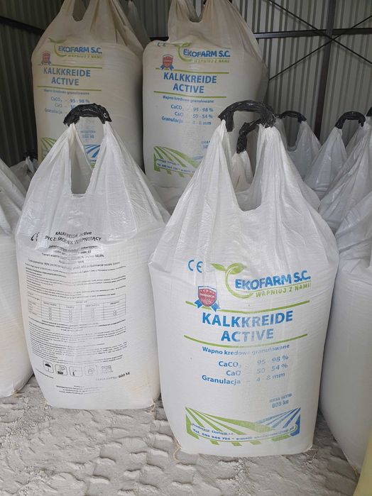 Wapno granulowane nawozowe kreda PROSTO OD PRODUCENTA