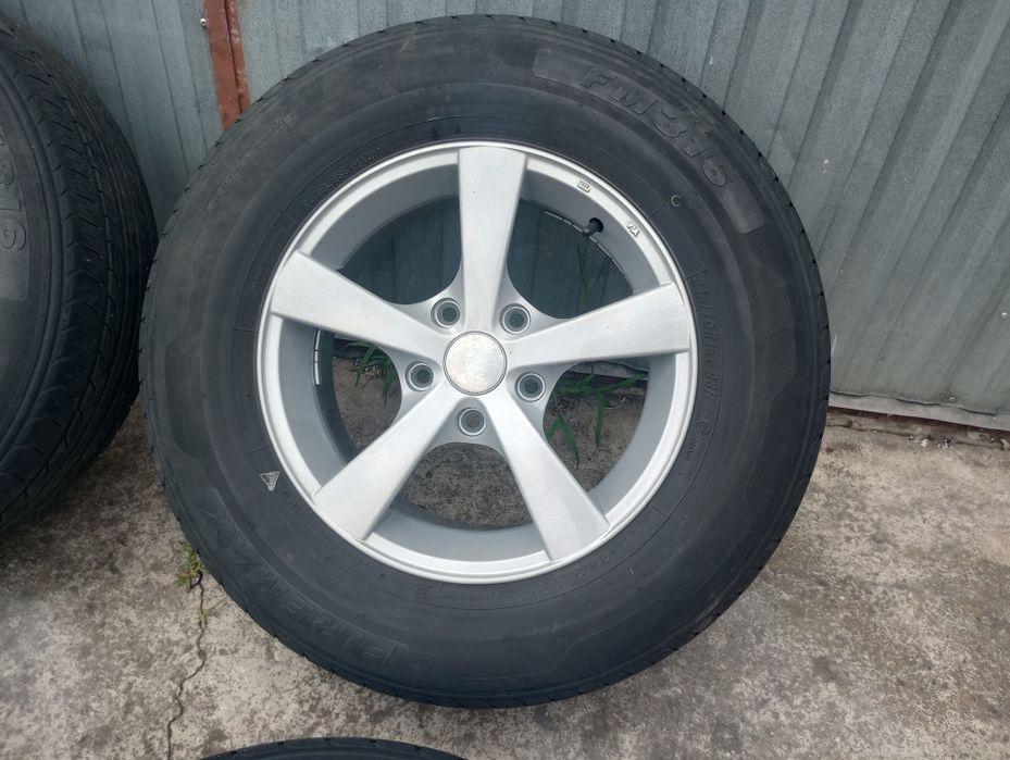 Jak Nowe 5x114,3 Alufelgi 15" Hyundai Honda Suzuki Toyota Felgi Koła
