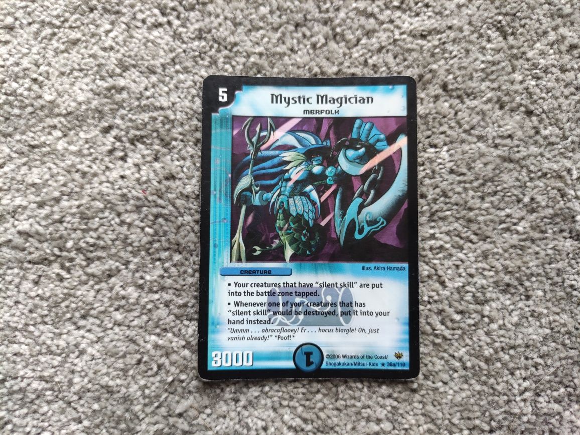 Mystic Magician HOLO PROMO karty Duel Masters