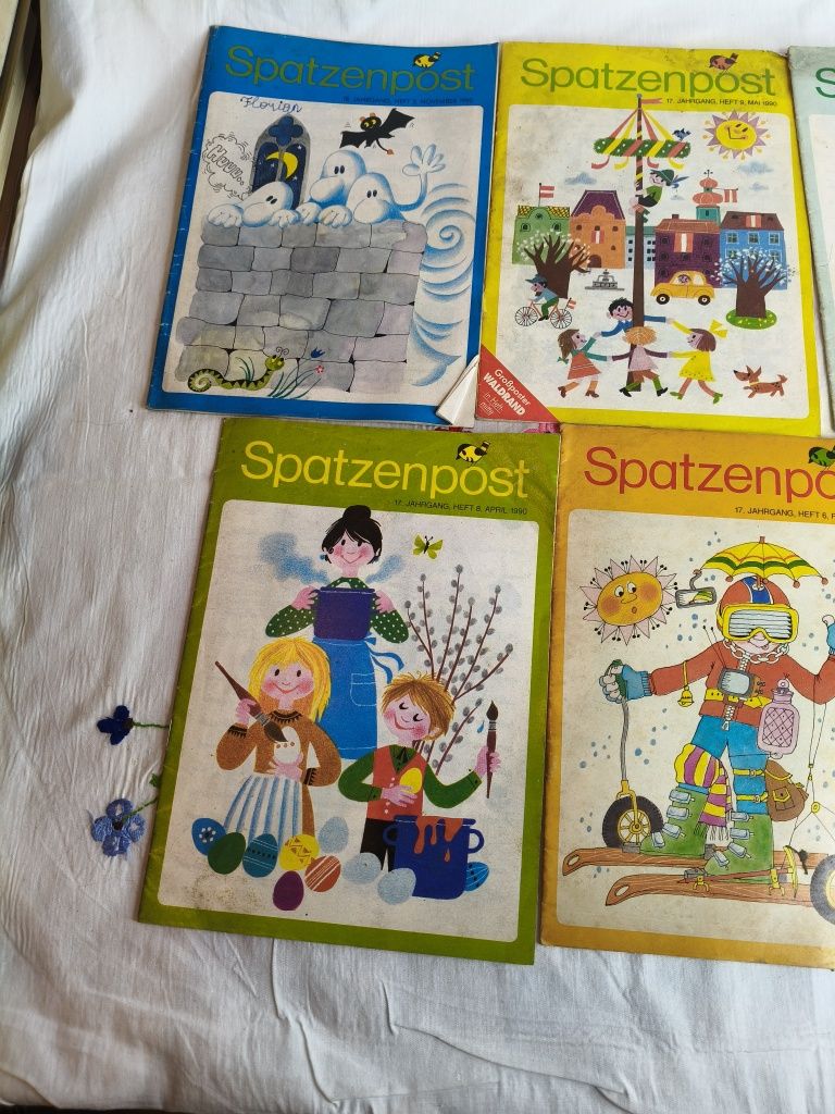 Stare czasopisma dla dzieci po niemiecku spatzenpost 41