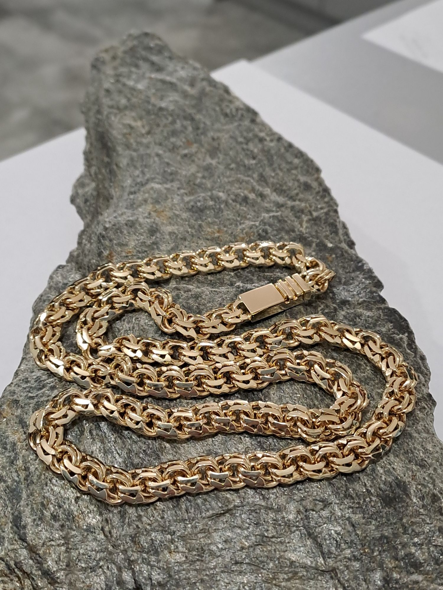 Złoty łańcuszek Galibardi 585 Nowy 57 cm