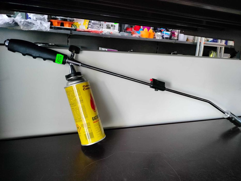 WYPALARKA DO CHWASTÓW długi palnik gazowy na gaz kartusz