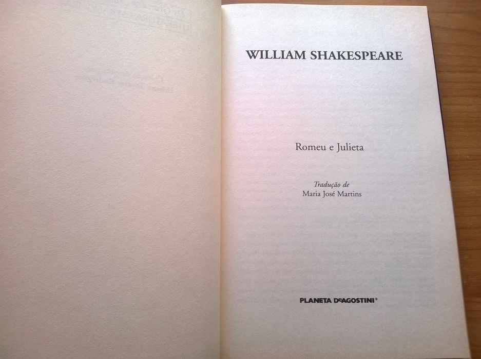 Romeu e Julieta - William Shakespeare