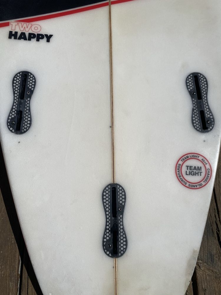 Prancha Al Merrick Two Happy 5’10 + Quilhas FCS
