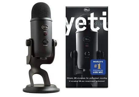 Мікрофон Blue Yeti Blackout
